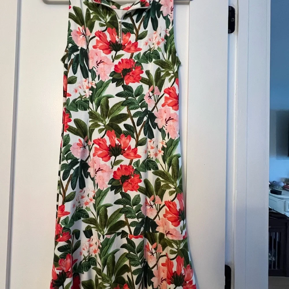 Tommy Bahama Floral Print Tank Dress - Picture 2 of 11